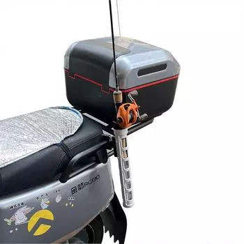 Портативный автомобильный держатель для удочек для мотоциклов — надежно удерживает удочки во время движения! белый