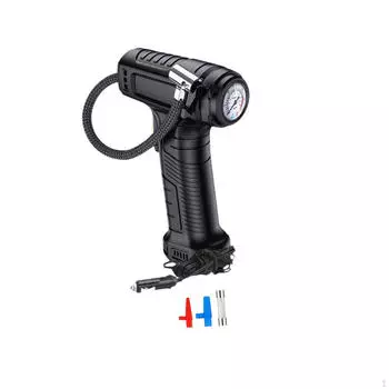 Портативный автомобильный насос для шин, воздушный компрессор с проводом 150 фунтов на квадратный дюйм для игрушек в бассейне Mechanical Pointer