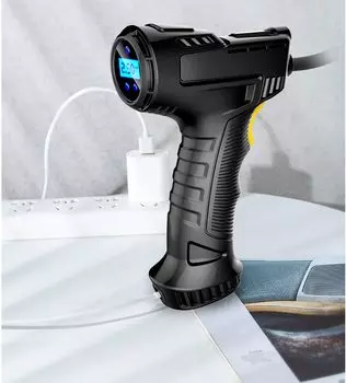 Портативный автомобильный воздушный насос 120 Вт надувной насос перезаряжаемый воздушный компрессор цифровой проводной/беспроводной автомобильный шинонасос оборудование