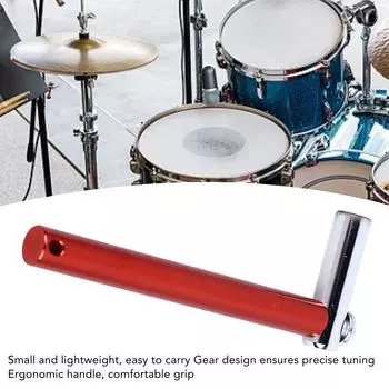 Портативный барабанный ключ, металлический барабанный гаечный ключ для обслуживания и регулировки ударных инструментов