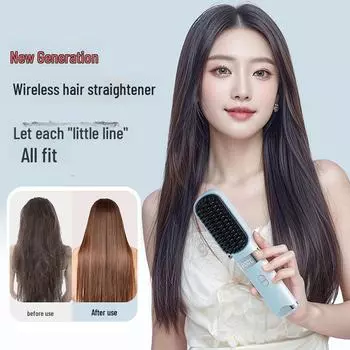 Портативный беспроводной выпрямитель для волос для офисных работников