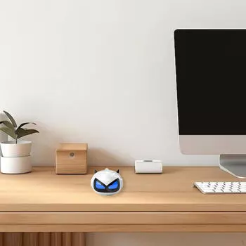 Портативный Bluetooth-динамик, динамик, орнамент, соединение, новинка, милый сабвуфер, мини-музыка белый
