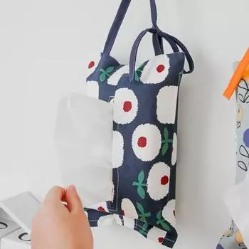 Портативный бумажный пакет для салфеток в пасторальном стиле, держатель для салфеток в машину, диспенсер для салфеток в машину, чехол для салфеток в машину, дом серый/белый