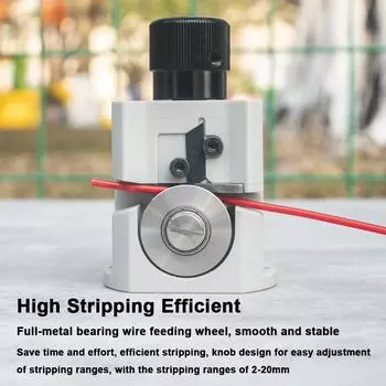 Портативный бытовой инструмент для зачистки проводов, легкий пластиковый ручной инструмент для зачистки проводов, практичный кабель разноцветный