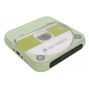 Портативный CD-плеер Bluetooth MP3 стереозвук настольный CD-плеер с наушниками и звуком