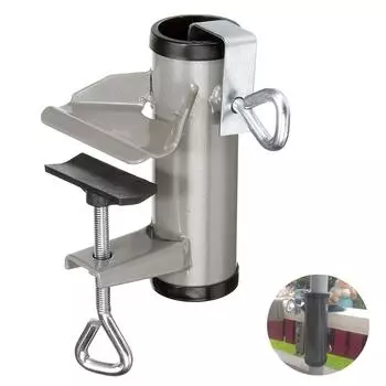 Портативный держатель для зонтика с фиксированным зажимом для пляжа, сада, двора, балкона, водонепроницаемый дождевик, навес от дождя, фиксированные аксессуары france