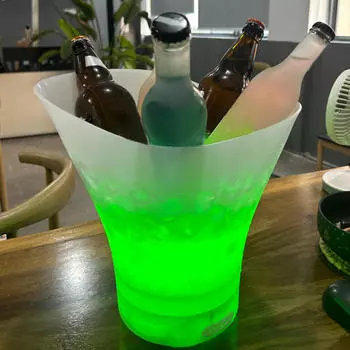 Портативный динамик BT 7L Ведро для льда с подсветкой для настольного компьютера