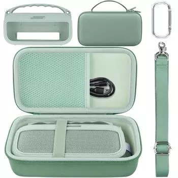 Портативный динамик SoundLink Flex Soundlink2 Беспроводной динамик Bluetooth Чехол EVA и защитный силиконовый чехол [Набор 2] (2-е поколение) Набор,