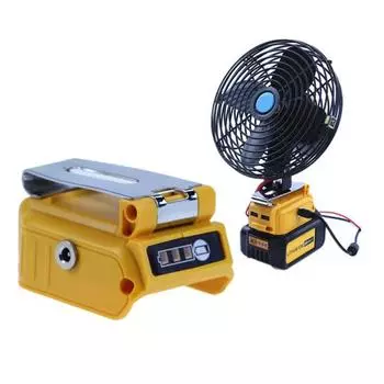 Портативный дисплей питания DE 20 В 5 А, аккумуляторный преобразователь, адаптер интерфейса постоянного тока 12 В