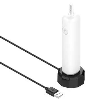 Портативный дорожный зарядный кабель для электрической зубной щетки Laifen, магнитное соединение, зарядное устройство, док-станция, USB-шнур питания, провод чёрный