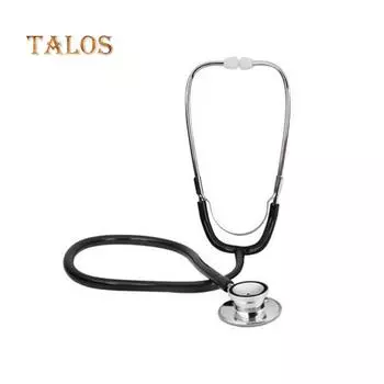 Портативный двойной головной врач EMT клинический стетоскоп медицинский аускультационный прибор удобный чёрный