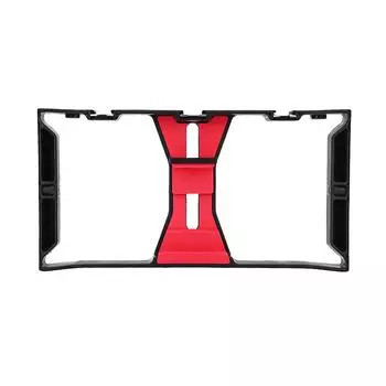 Портативный двойной ручной телефон с регулируемым стабилизатором для поддержки записи