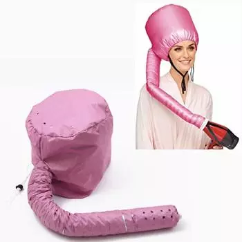 Портативный фен SiyuXinyi Dryer Ручной фен с эластичной ручкой и удлинительным шлангом для завивки и расслабления волос, ускоряет время сушки