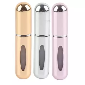 Портативный флакон для духов, распылитель для распыления жидкости, для путешествий, исходящий 5 мл Gold