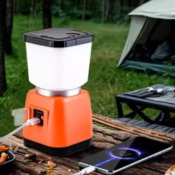 Портативный фонарь-фонарь супер яркий высокий люмен водонепроницаемый на батарейках светодиодный кемпинг белый