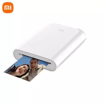 Портативный фотопринтер Mi Бесчернильная печать фотоколлажей с несколькими фильтрами