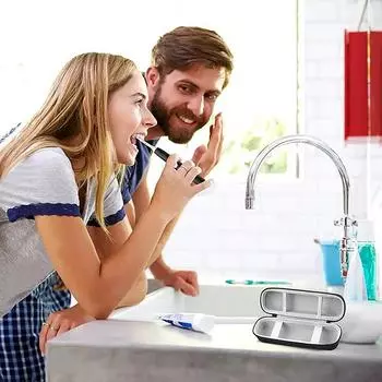 Портативный футляр для хранения электрической зубной щетки Eva, жесткий футляр-органайзер