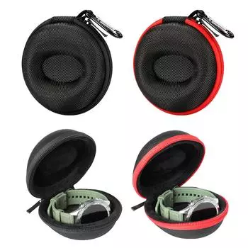 Портативный футляр для хранения часов, водонепроницаемый уникальный дорожный чехол с мягкой подкладкой, подходит для умных часов, коробка для наручных часов A