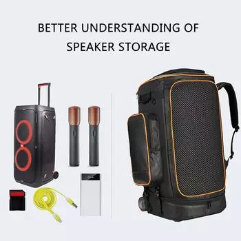 Портативный футляр для хранения динамиков, совместимый с динамиком JBL PARTYBOX 310/320, прочный материал с мягкой внутренней подкладкой