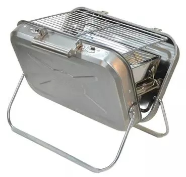 Портативный гриль EntreX L от 127572 bcl серебряный