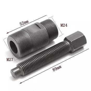 Портативный инструмент для ремонта скутера Gy6 50 125 150, 1 шт., универсальный 27 мм и 24 мм, магнитный съемник маховика серый