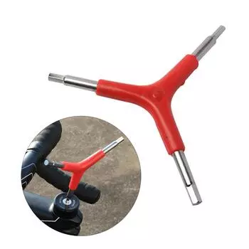 Портативный инструмент для ремонта велосипедов Y-образный 3-сторонний 4/5/6 мм велосипедный шестигранный ключ набор внутренних шестигранных ключей велосипедный динамометрический ключ