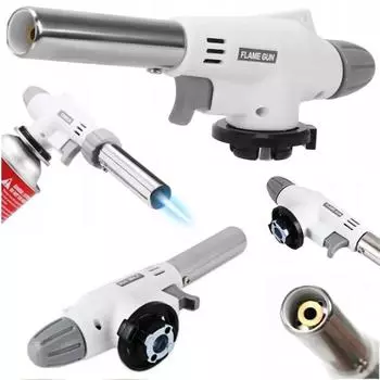 Портативный кассетный пистолет пламени многофункциональный регулируемый бытовой горелка для барбекю горелка для кемпинга барбекю выпечки приготовления пищи нагревательный инструмент