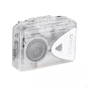 Портативный кассетный плеер, портативное радио, разъем для наушников, внешние динамики 35 мм, с наушниками,