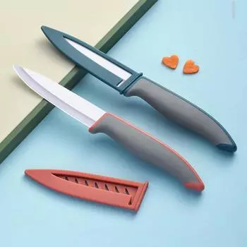 Портативный керамический нож для фруктов, овощей, картофеля, мяса, хлеба, нож для резки, очистки, кухонные инструменты, аксессуары red