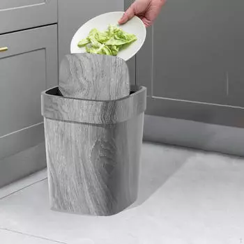 Портативный контейнер для отходов для ванной комнаты, гостиной, кухни, возле стола L with lid