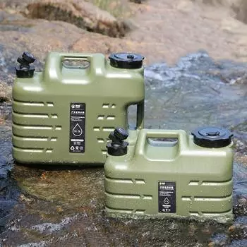 Портативный контейнер для воды большой емкости, получатель с демонтируемой грифоном, без фугасов, для свободного доступа к воздуху и проводки, 11 л зелёный
