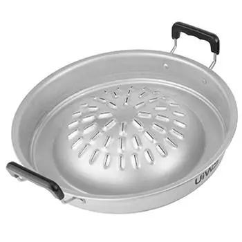 Портативный корейский гриль-барбекю из нержавеющей стали для кемпинга, пикника, многофункциональный поднос для гриля, готовки на гриле для идеального приготовления пищи