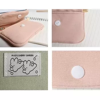 Портативный кошелек для монет, однотонный мини-кошелек для наличных, легкая хлопковая сумка для наушников, женская сумка для ключей, дорожный держатель для карт as the picture
