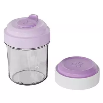 Портативный льдогенератор, кофейная чашка с герметичной крышкой, стакан для льда, форма для льда DIY, стакан для воды на лето purple