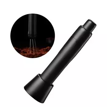 Портативный магнитный дозатор кофейного порошка с выдвижной конструкцией для безопасного и простого использования в кафе или дома чёрный