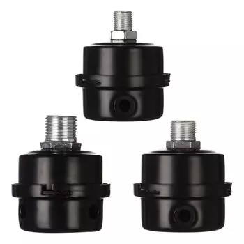 Портативный металлический впускной фильтр, шумоподавитель, безмасляный глушитель, воздушный фильтр, воздушный компрессор