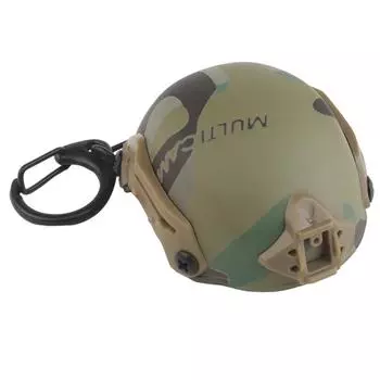 Портативный мини-быстрый брелок для ключей в виде шлема, открывалка для бутылок ( зеленый) КДЕ