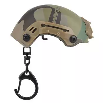 Портативный мини-быстрый брелок для ключей в виде шлема, открывалка для бутылок ( зеленый)