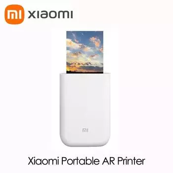 Портативный мини-карманный фотопринтер Xiaomi Mijia MI Bluetooth-принтер Bluetooth Wireless Bt Термопринтер для мобильного телефона