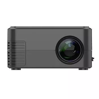 Портативный мини-проектор 1080P с экраном 100 дюймов, защитой глаз, блок питания USB 5 В 2 А для кемпинга и путешествий на открытом воздухе