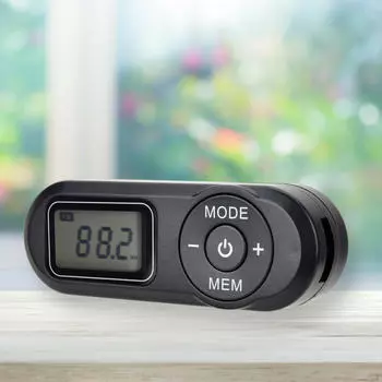 Портативный мини-ретро карманный FM-радио с ЖК-дисплеем, приемник MP3-плеера в стиле DSP с наушниками