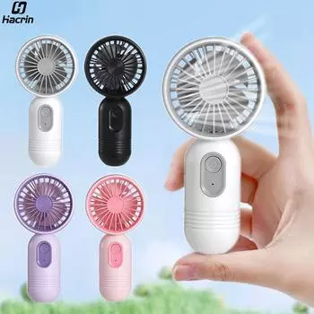 Портативный мини-вентилятор USB карманный мини-вентилятор перезаряжаемый небольшой ручной вентилятор легкий USB карманный мини-вентилятор для путешествий на открытом воздухе белый