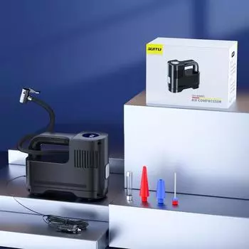 Портативный многофункциональный беспроводной умный автомобильный инфляционный насос, электрический воздушный насос, автомобильная электрическая воздушная пушка