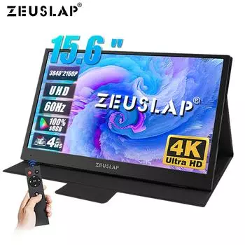 Портативный монитор ZEUSLAP Z15XK 15.6 inch чёрный