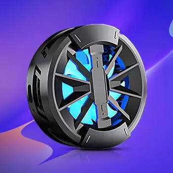 Портативный мощный высококачественный магнитный полупроводниковый вентилятор с сильным всасыванием, эффективный охлаждающий вентилятор для раковины чёрный