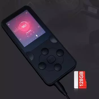 Портативный MP3-плеер с экраном 1,8 дюйма и звуком HIFI, идеально подходит для студентов only mp3 player