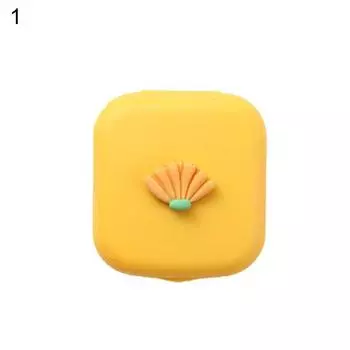 Портативный мультяшный чехол для контактных линз, милый дорожный ящик для хранения, держатель контейнера 2