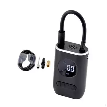 Портативный насос для накачивания шин, простой в использовании воздушный компрессор для автомобиля, мотоцикла, мяча