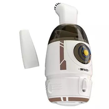 Портативный настольный пылесос Cartoon Rocket Vacuum Cleaner Multifunction Desktop Cleaning Too для удаления мусора и бумаги