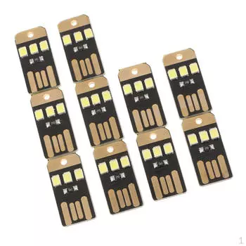 Портативный ночник MINI USB Power 0 шт. Black Shell Warm White LED